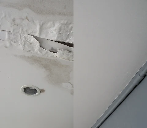 Leak Detection & Repair before and after